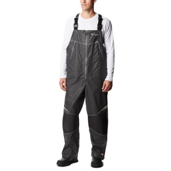 Columbia PFG Force XII OutDry Extreme Bib, Pantalones Grises Oscuro Para Hombre | 834762-MYN